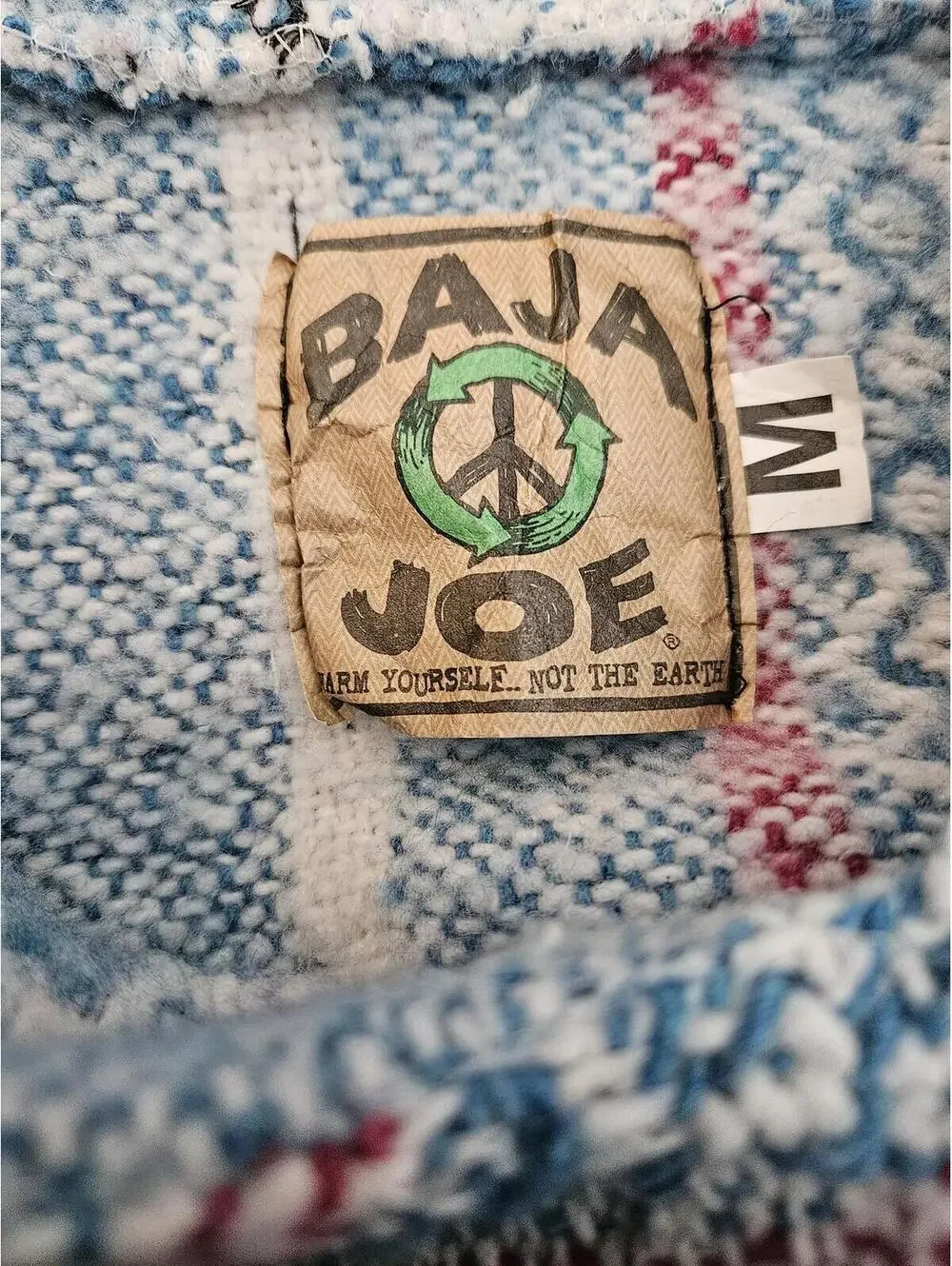 Baja Joe Medium Hooded Baja Hoodie Sweater